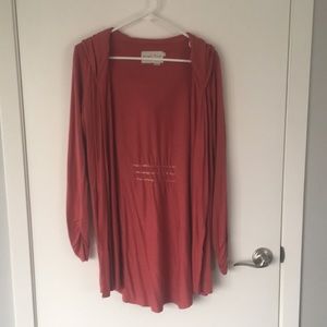 Evy’s Tree Coral Long Cardigan
